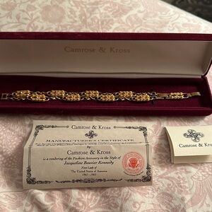 Gold Plates JBK Bracelet by Camrose & Kross